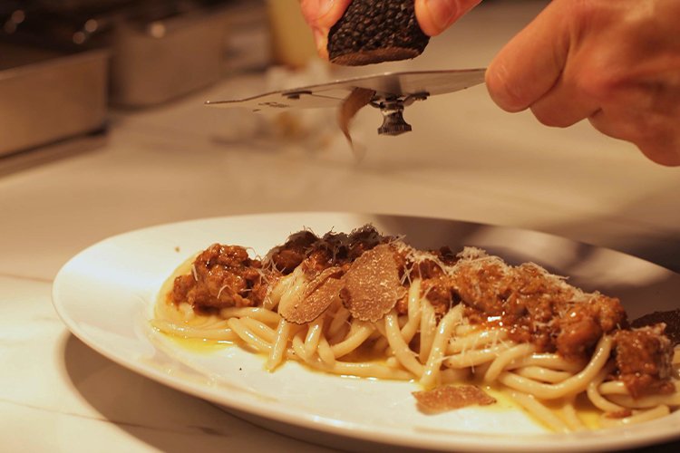 Osteria Gia’s Executive Chef, Tommaso Gonfiantini and Capella Ubud’s Executive Chef, Nicola
